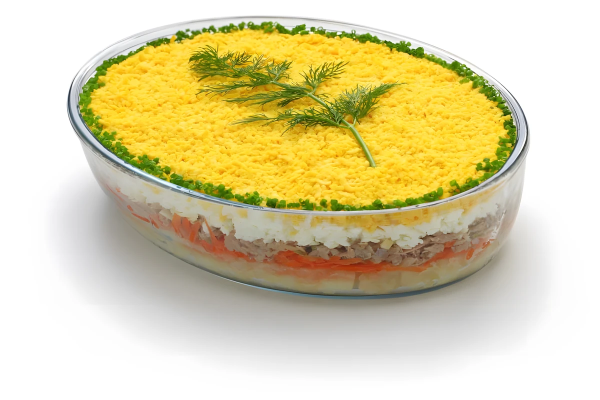 Receta de Ensalada Mimosa