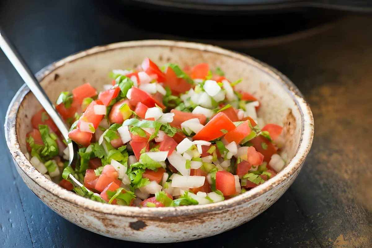 Receta de Ensalada Pico de Gallo