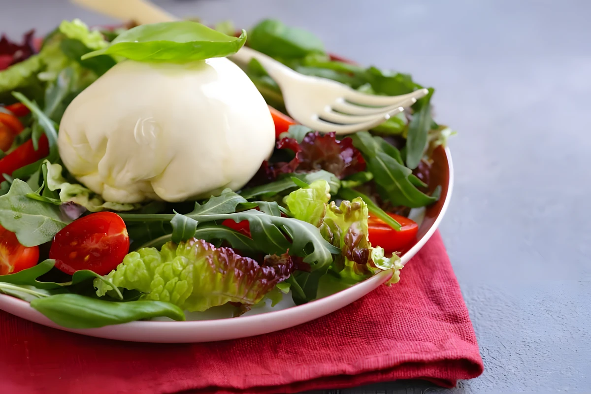 Receta de Ensalada Burrata