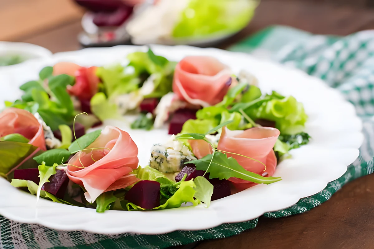Receta de Ensalada de Jamón y Queso