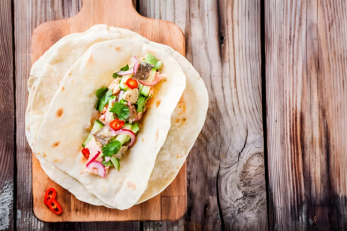 Receta de Ensalada de Tacos de pescado