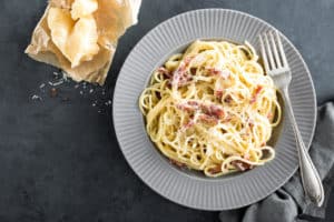 Receta de Pasta Carbonara con Pollo