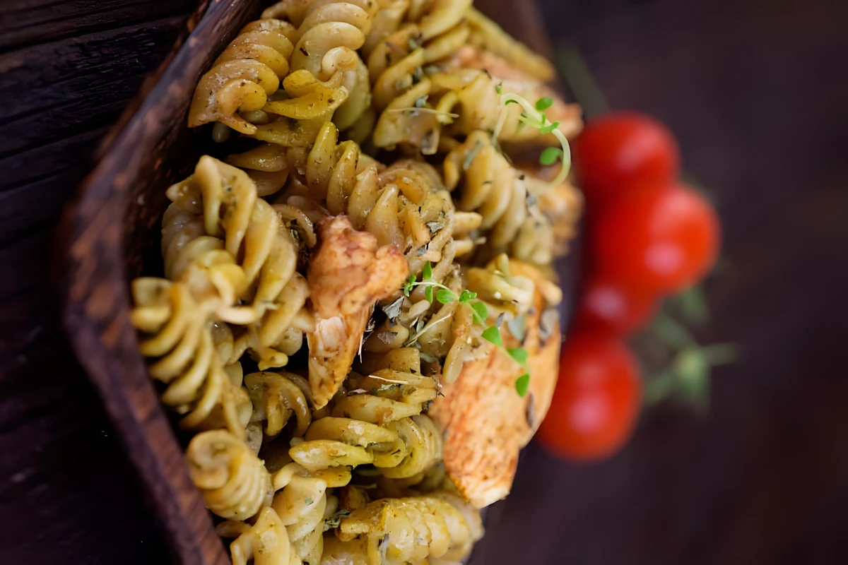 Receta de Pasta Integral con Pollo