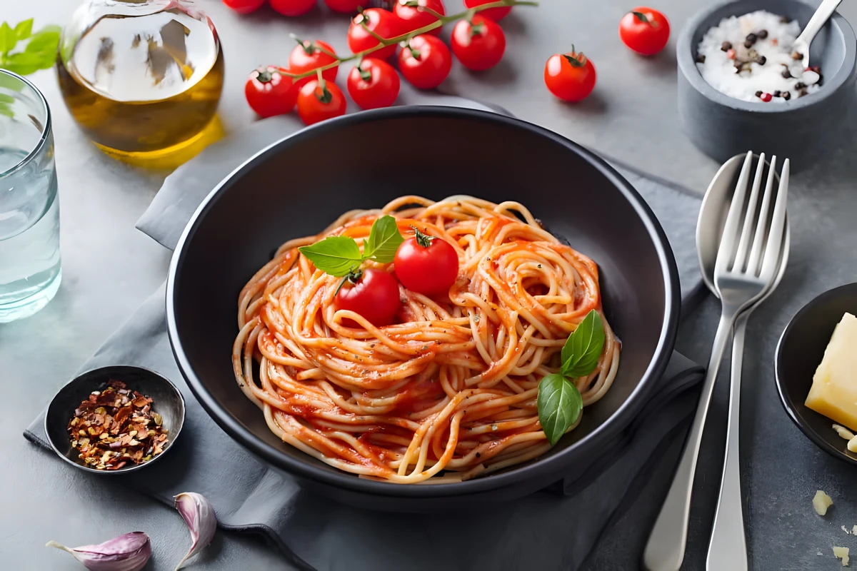Receta de Pasta al Pomodoro