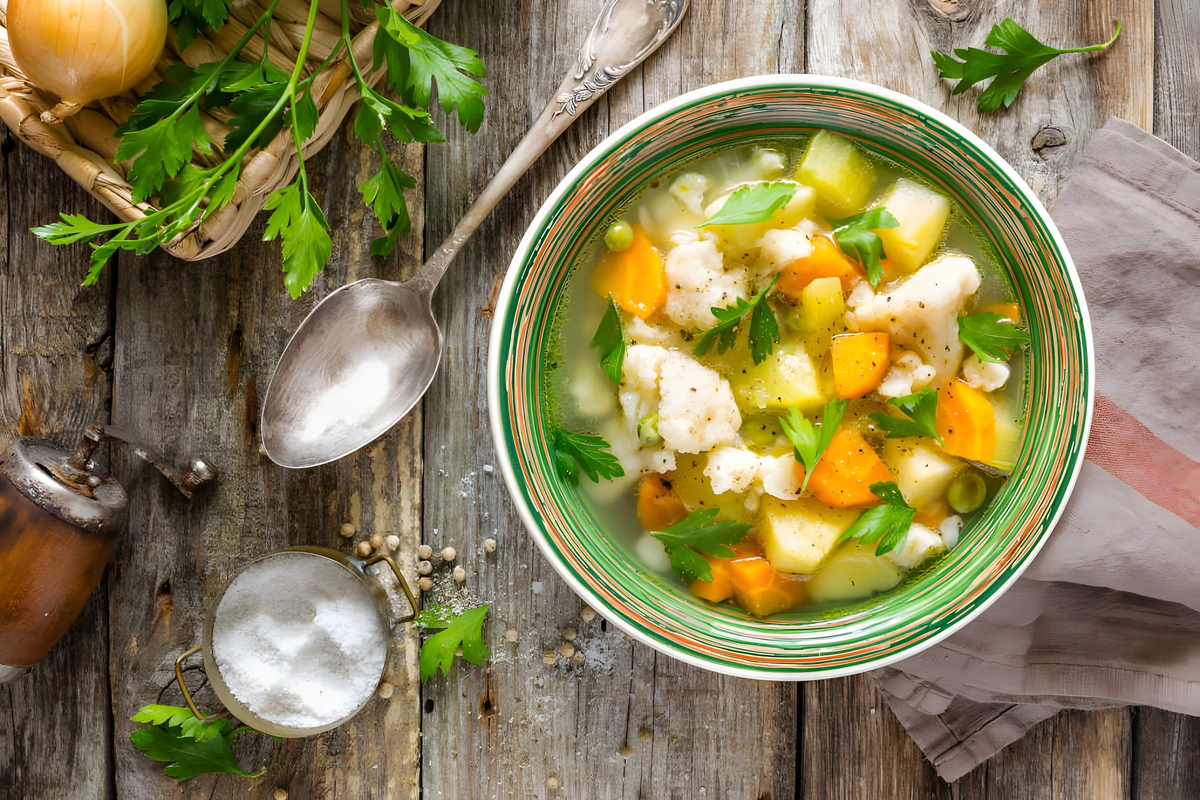 Receta de Sopa Jardinera