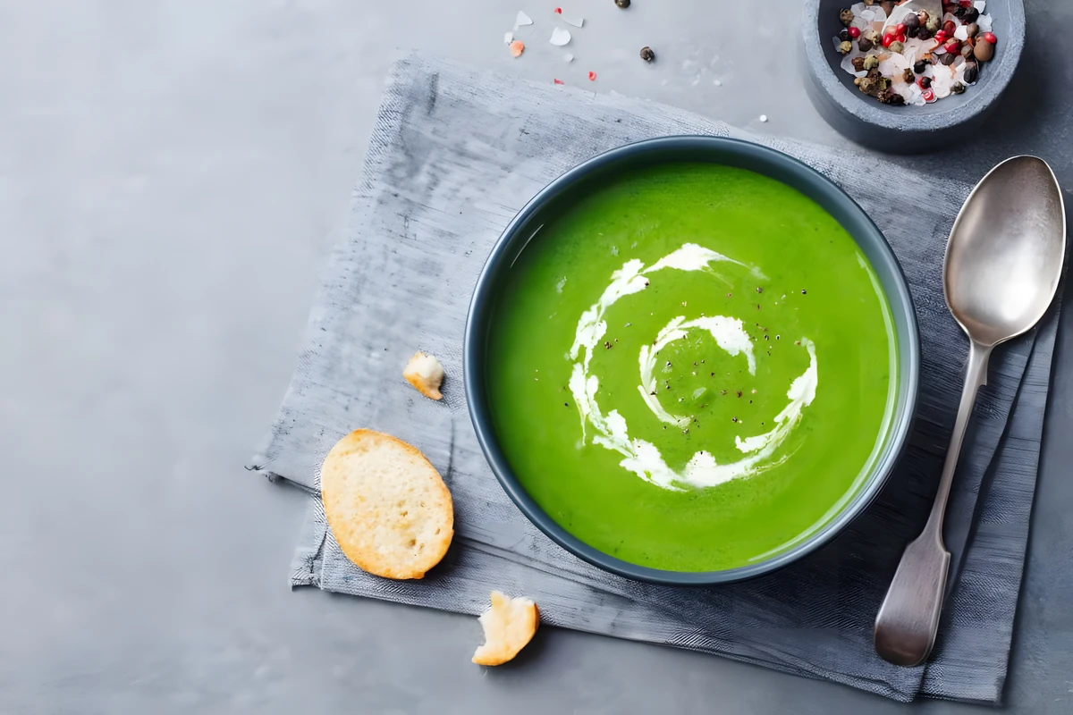 Receta de Sopa de Espinacas