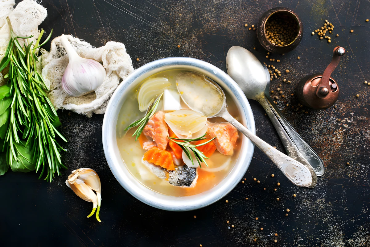 Receta de Sopa de Pescado Italiana