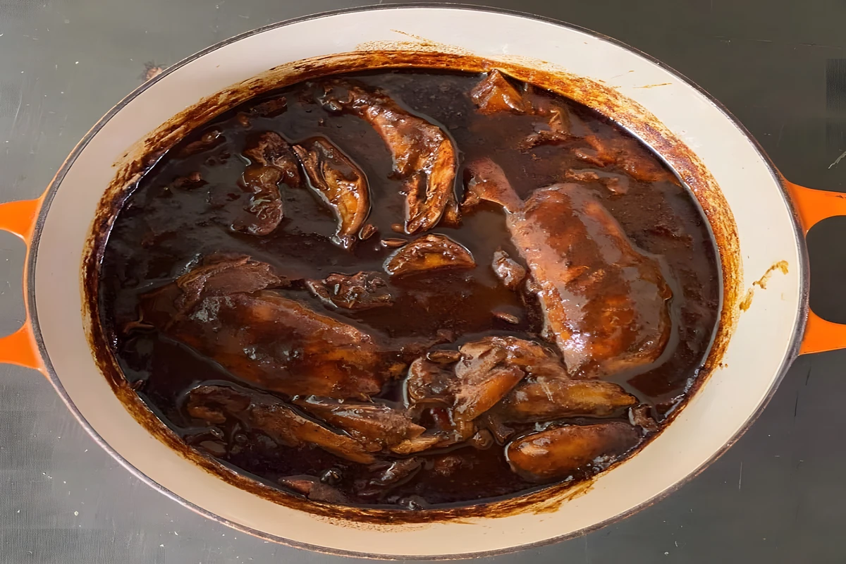 Receta de Pato En Mole Poblano