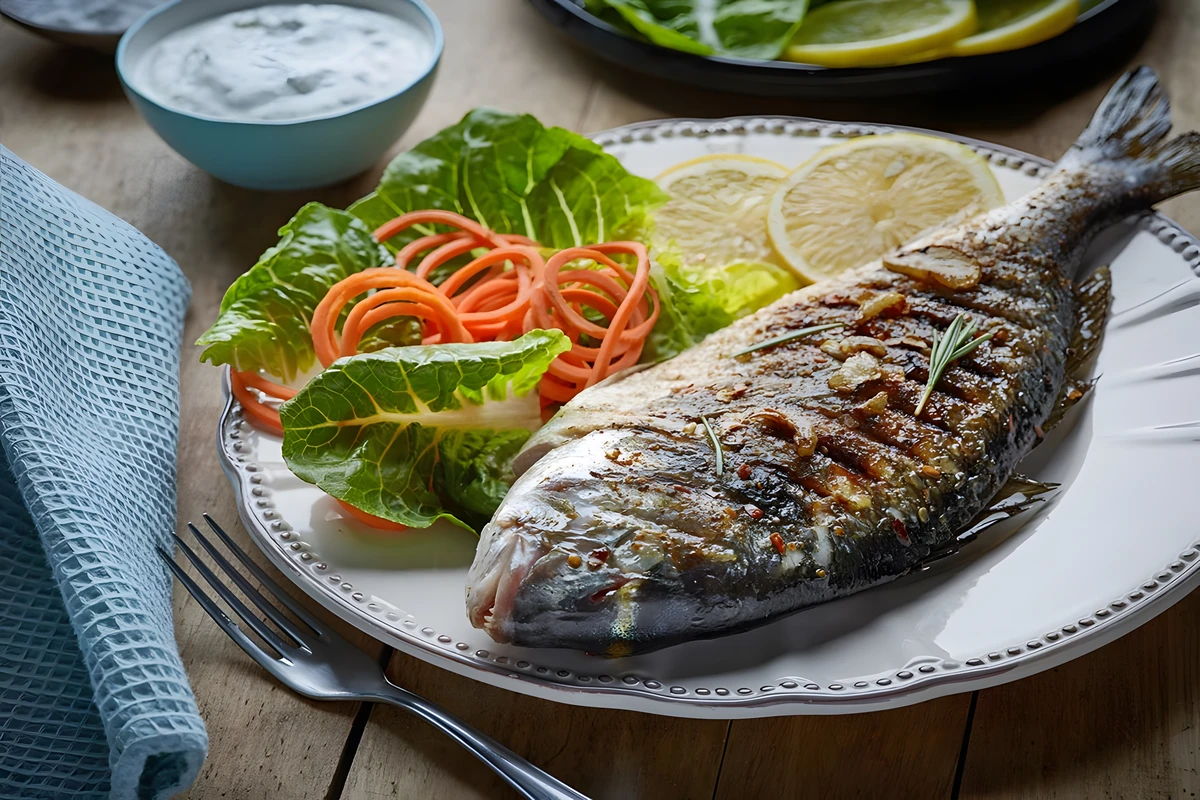 Receta de Pescado Mero al Ajillo