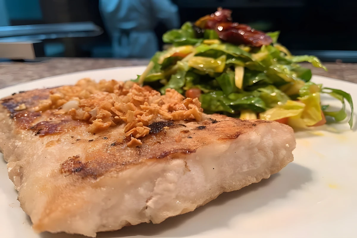 Receta de Pescado al Ajillo