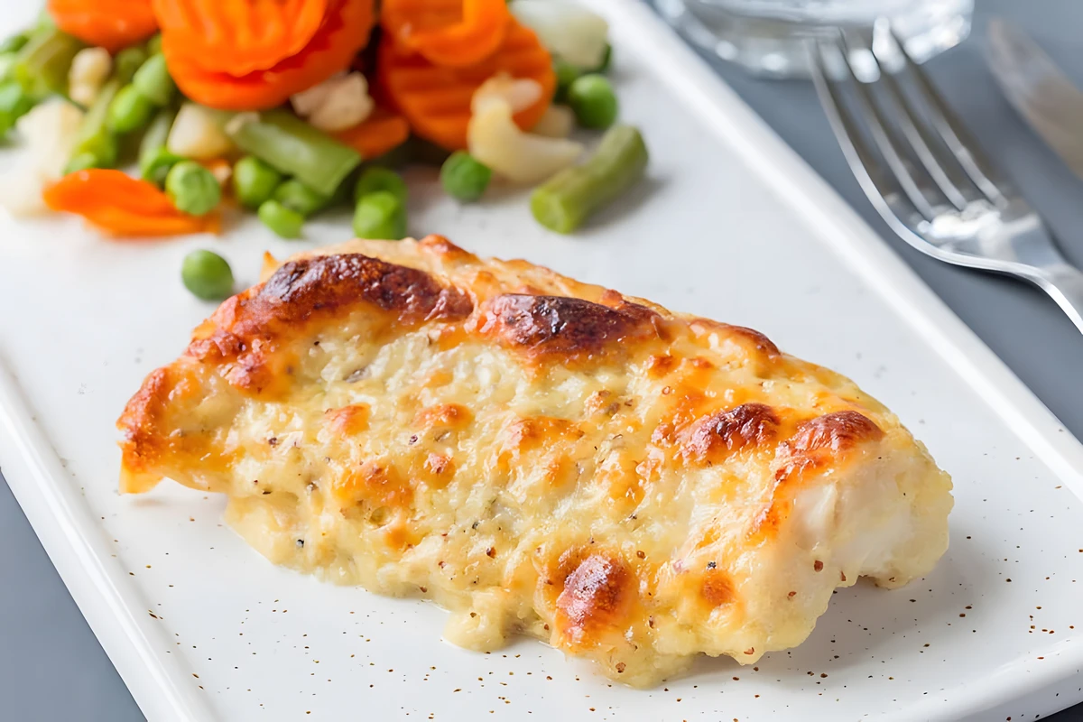 Receta de Pescado con Queso Parmesano