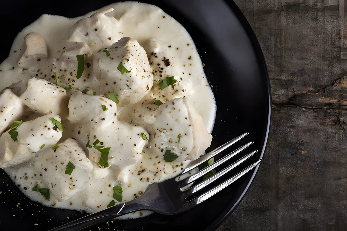 Receta de Pollo a la Crema