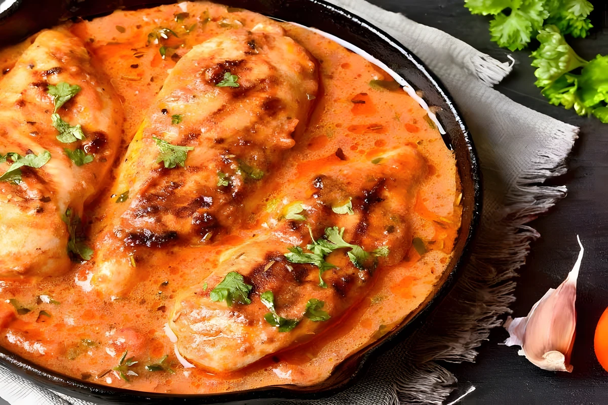 Receta de Pollo con Tomate