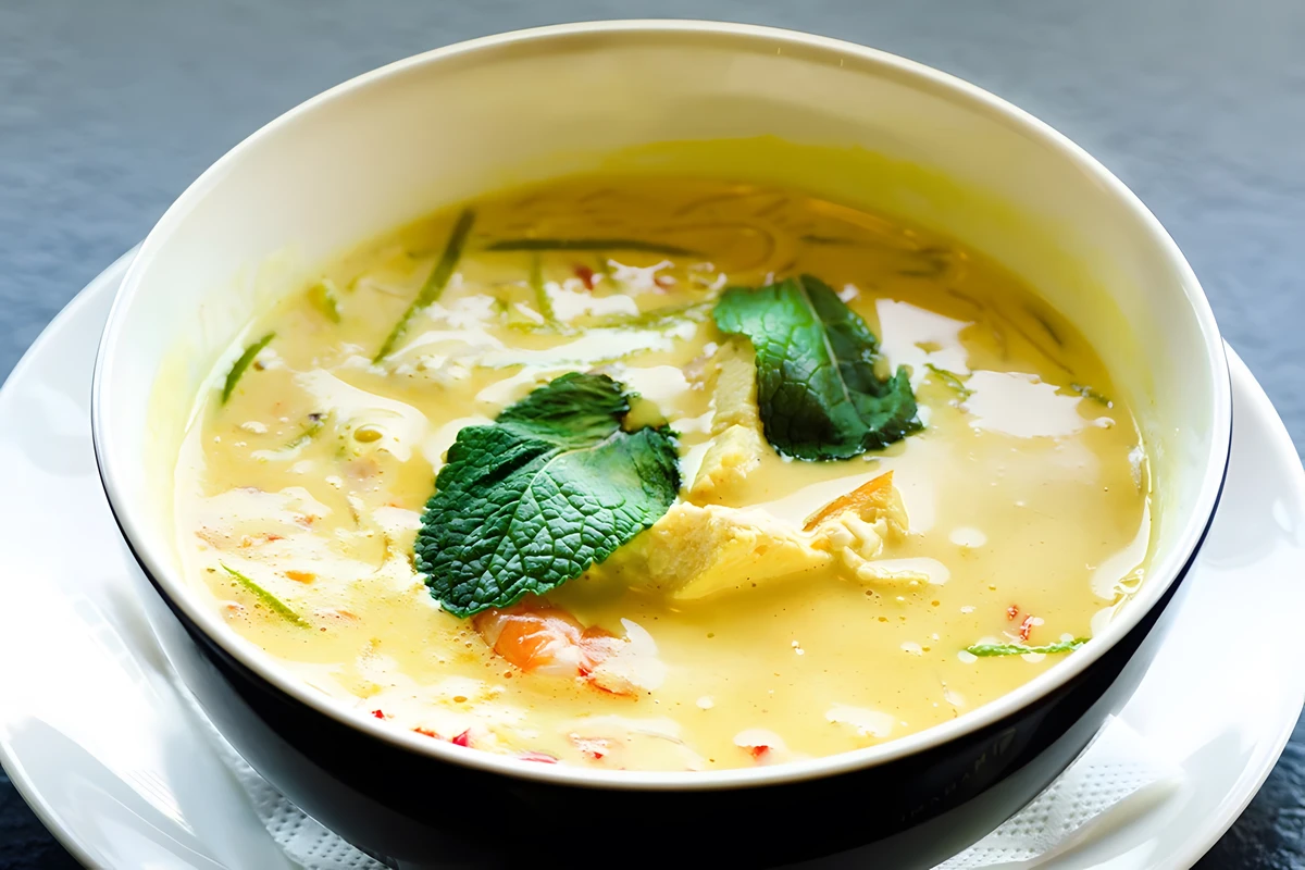 Receta de Pollo en Crema de Coco