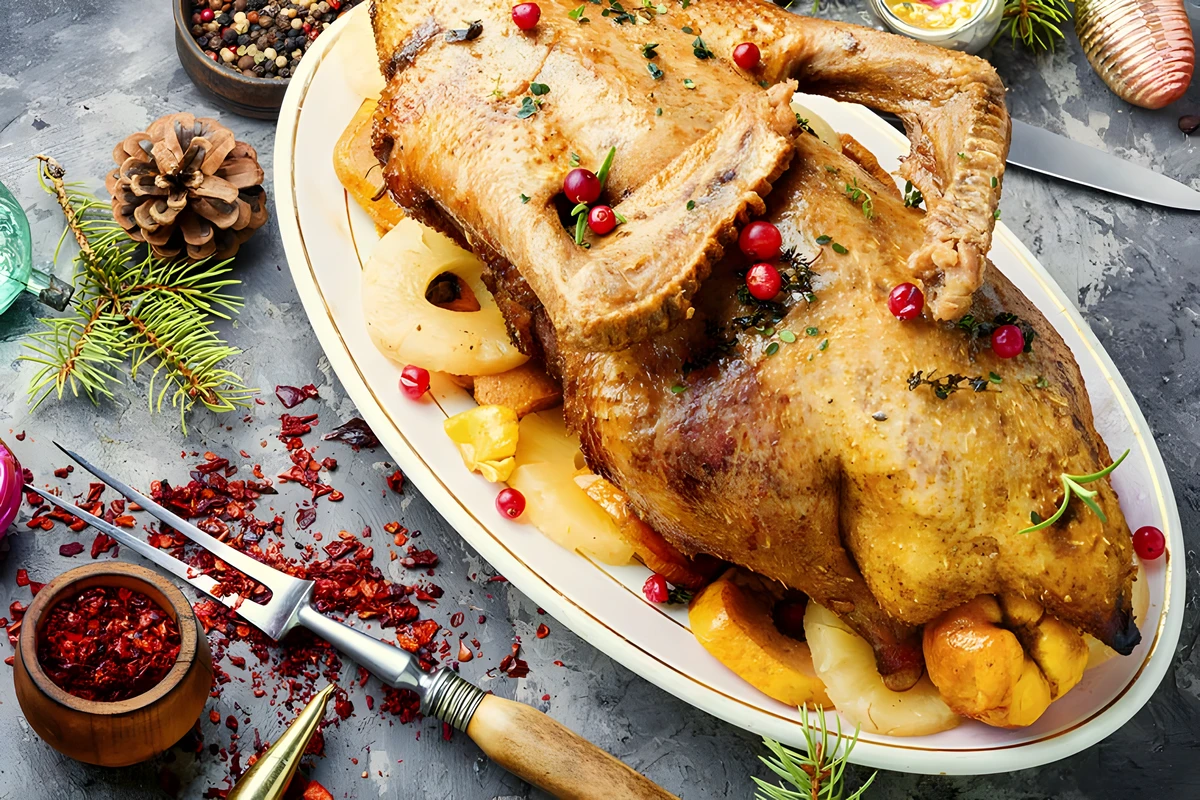 Receta de Pato para Navidad