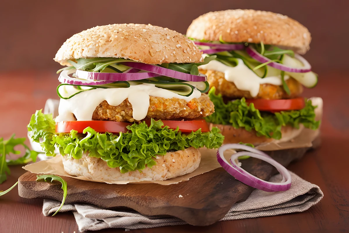 Receta de Hamburguesas Vegetarianas