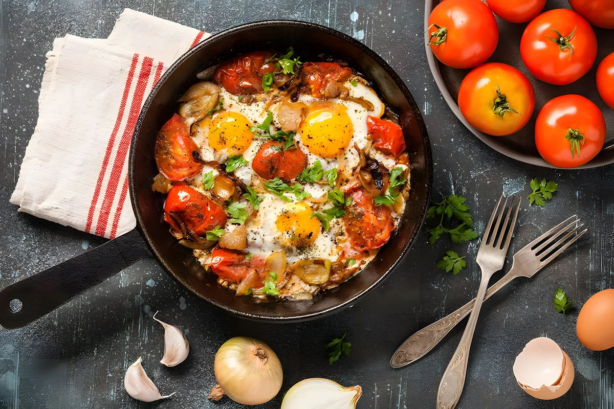 Receta de Huevos Rancheros
