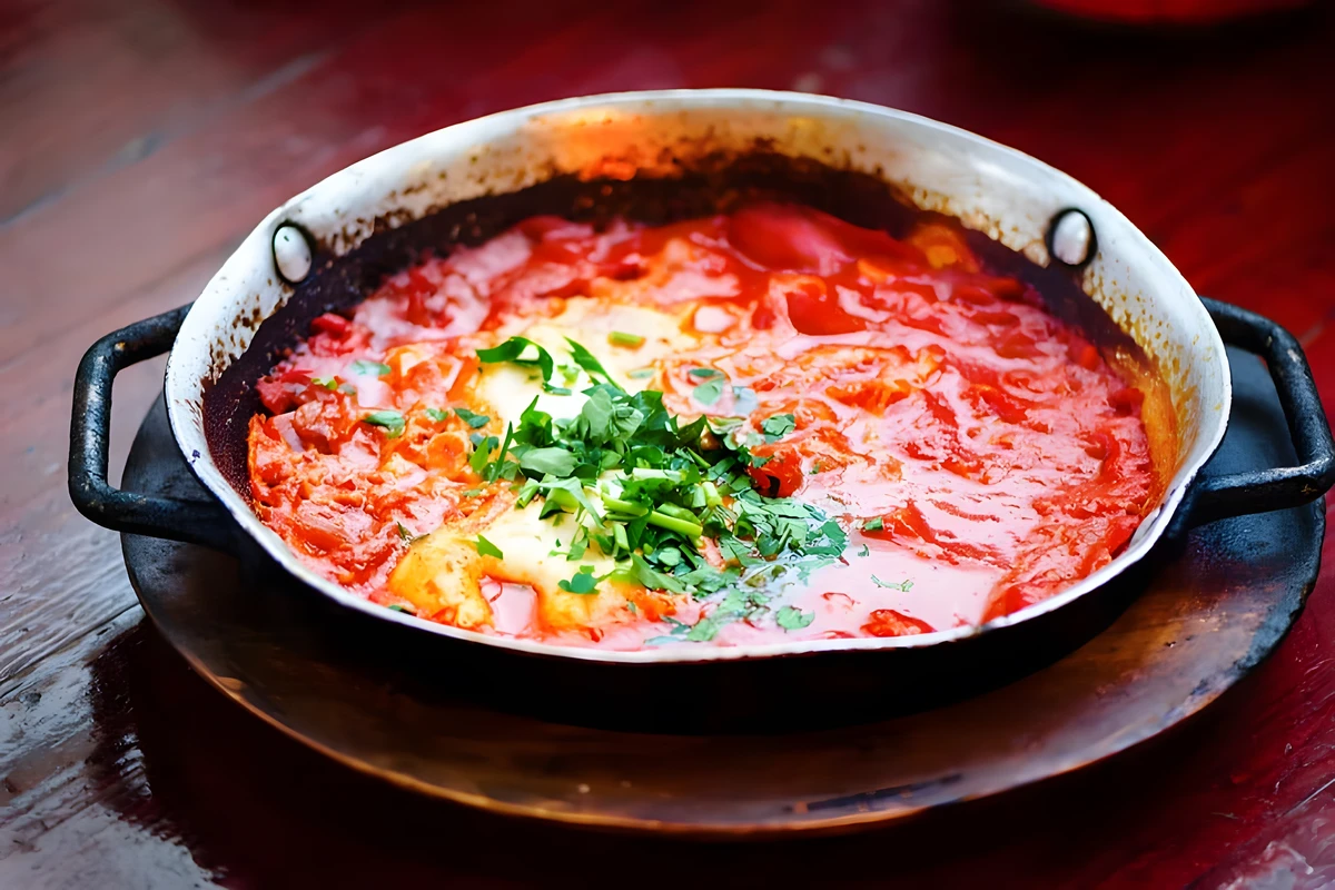 Receta de Huevos con Tomate