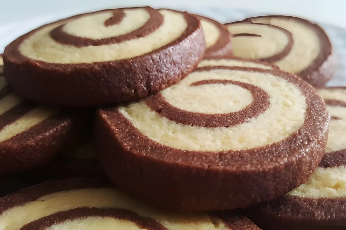 Receta de Galletas de Espiral Navideña