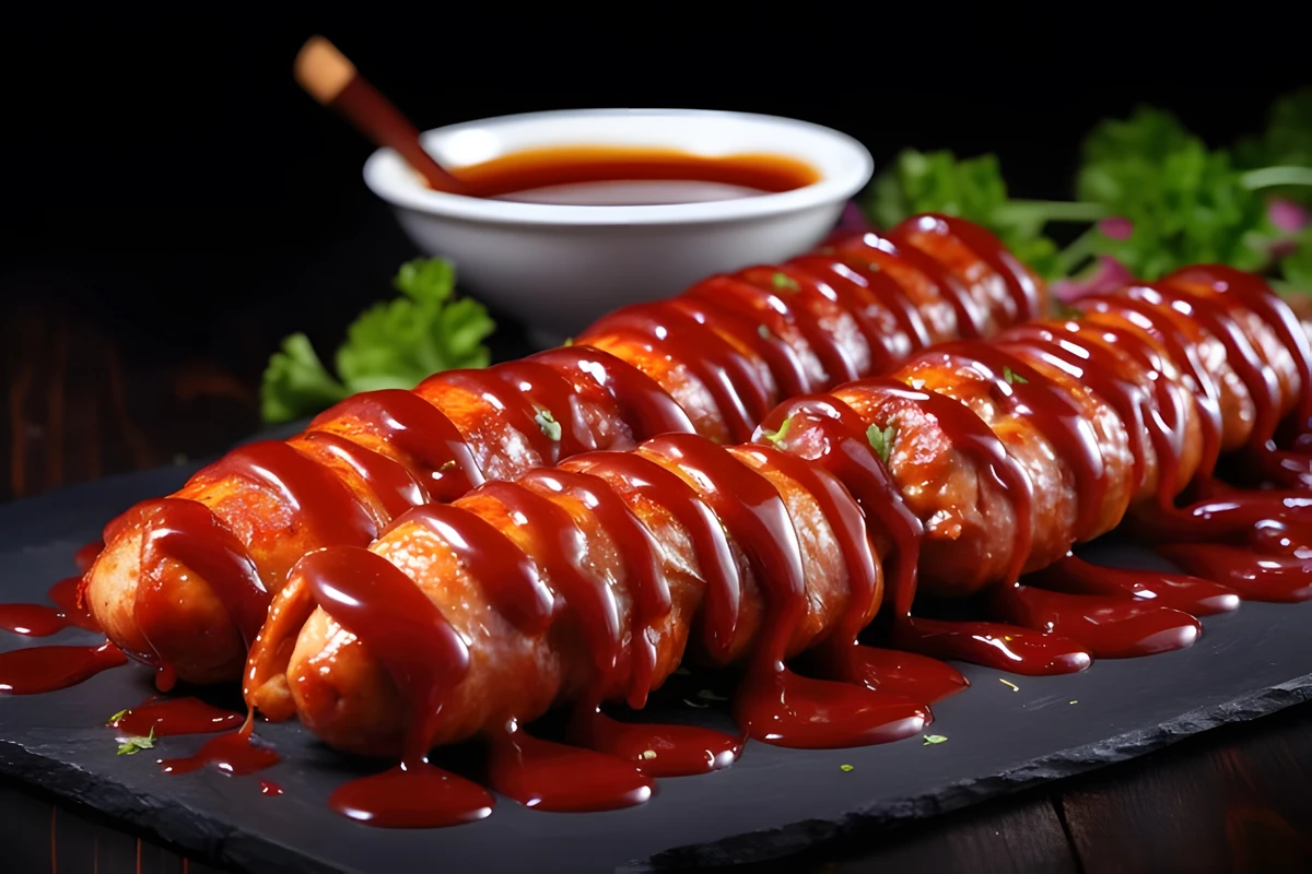 Receta de Salchichas en Salsa BBQ