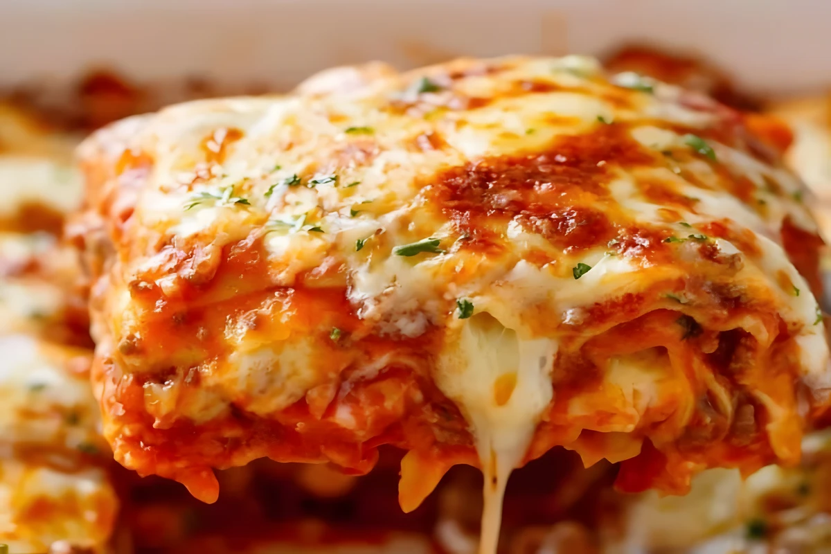 Receta de Lasaña Tres Quesos
