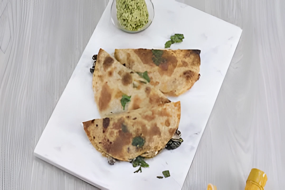 Receta de Quesadillas con Champiñones