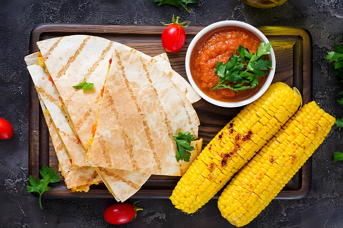 Receta de Quesadillas sin Queso