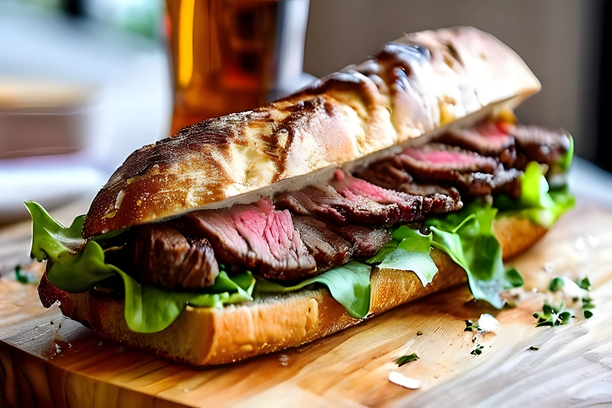 Receta de Sándwich de Roast Beef