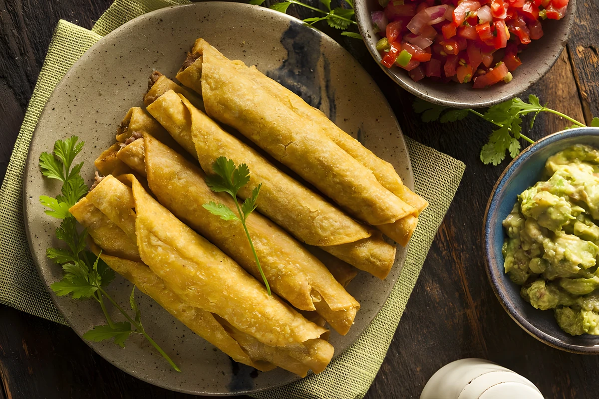 Receta de Tacos Hondureños