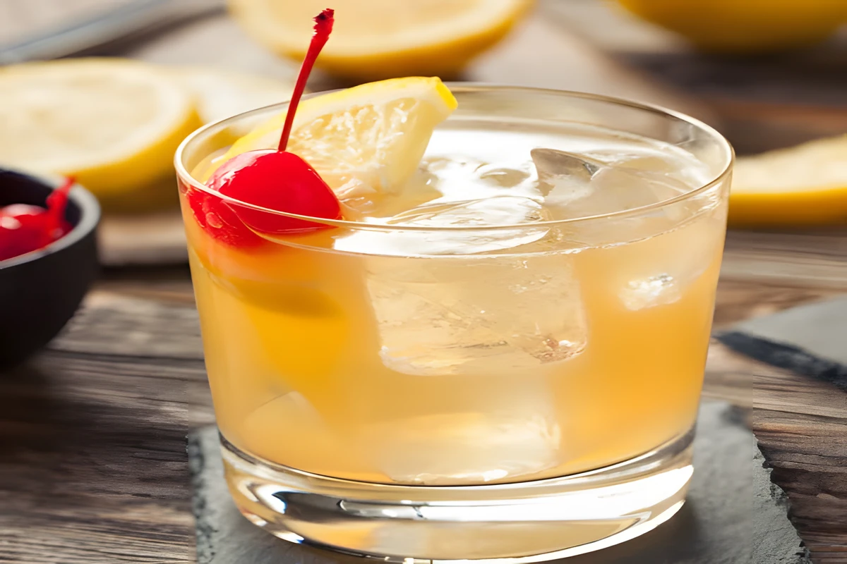 Cóctel de Whisky con Limón