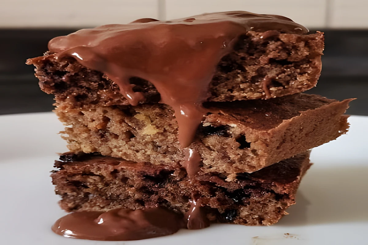 Receta de Brownies de Avena