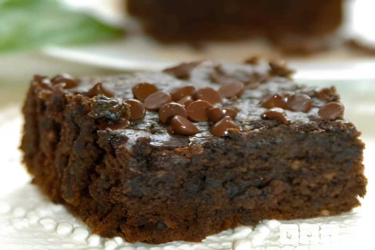 Receta de Brownies de Espinacas