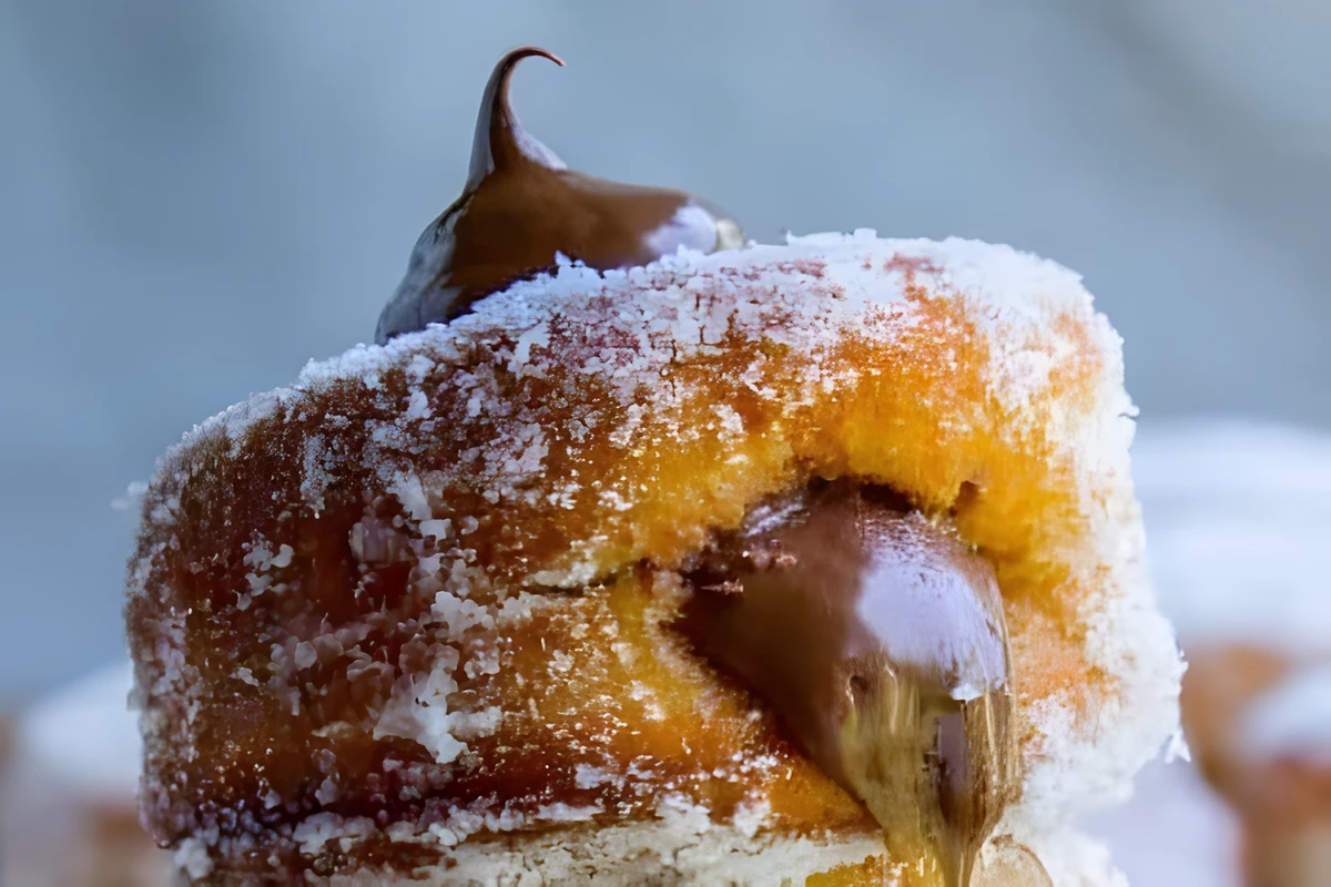 Receta de Donas Rellenas de Nutella