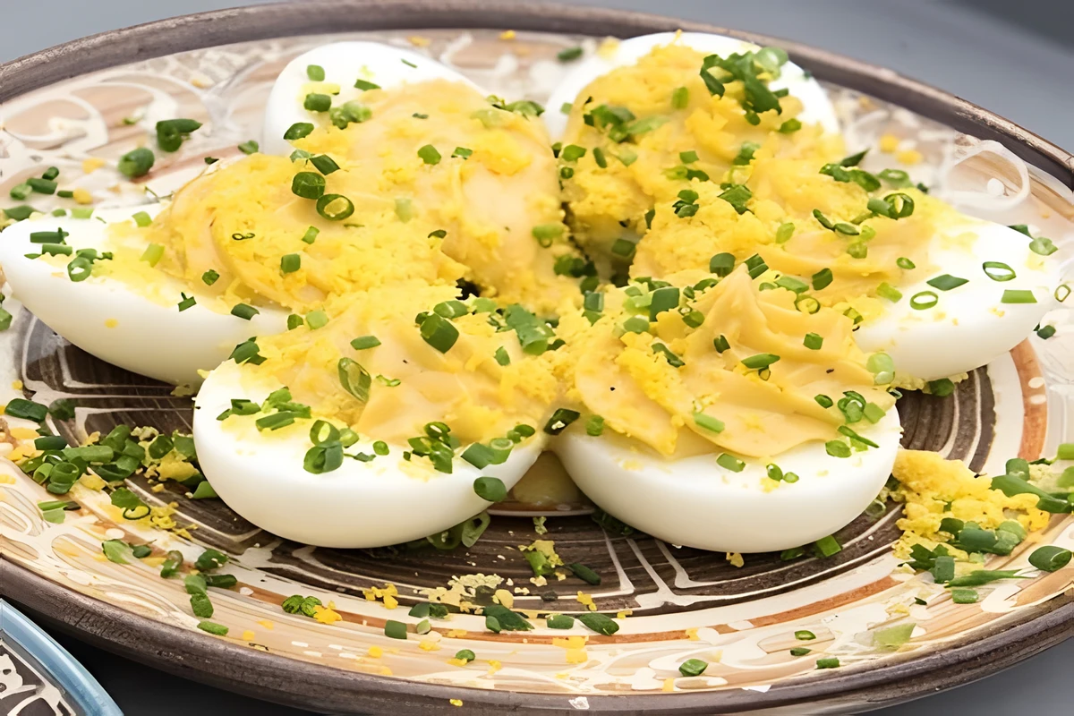 Receta de Huevos Mimosa