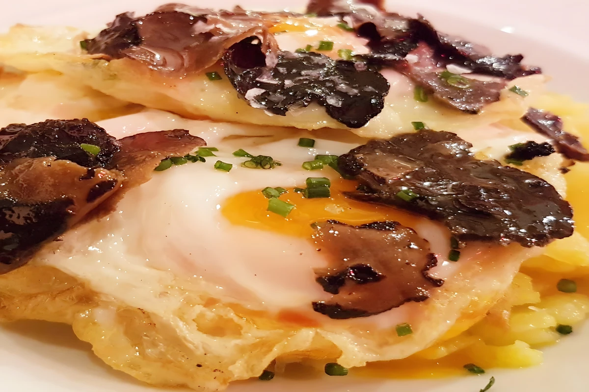 Receta de Huevos Trufados