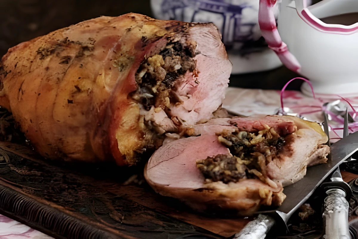 Receta de Cordero Relleno para Navidad