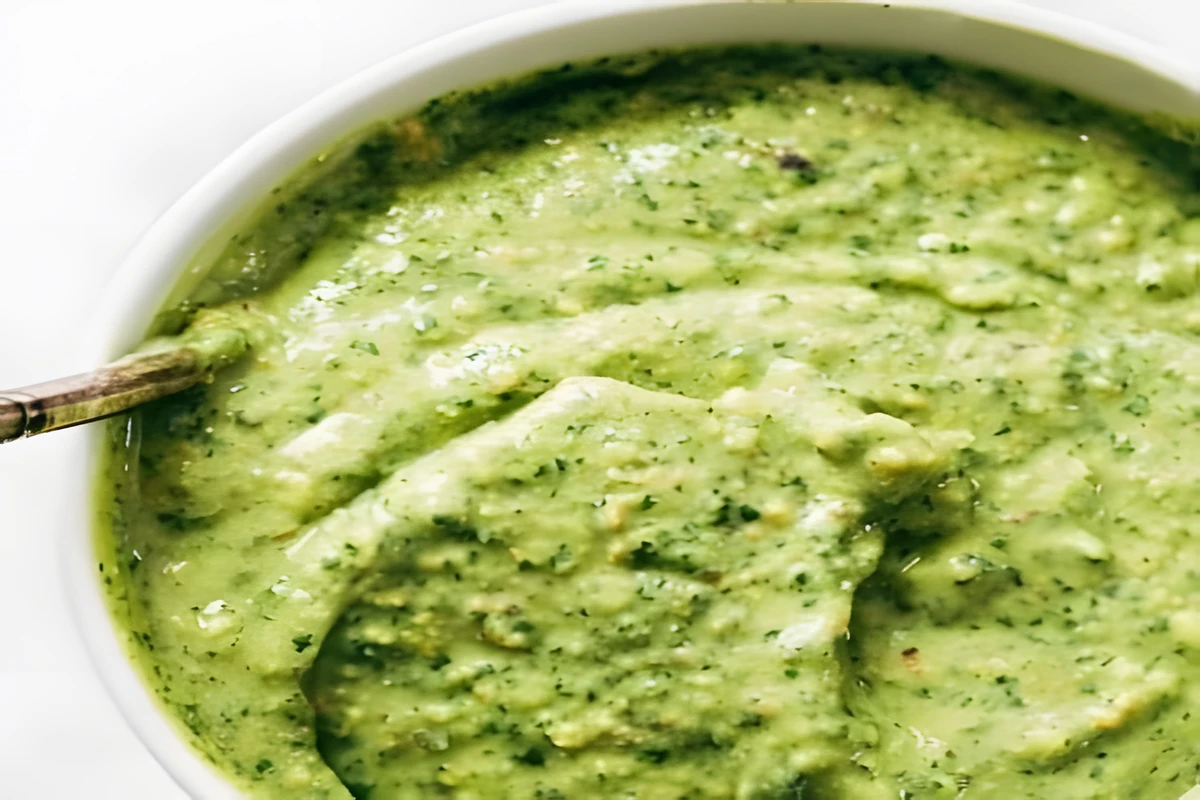 Receta de Salsa Verde con Aceite