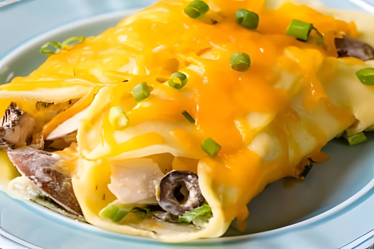 Receta de Crepas de Pollo