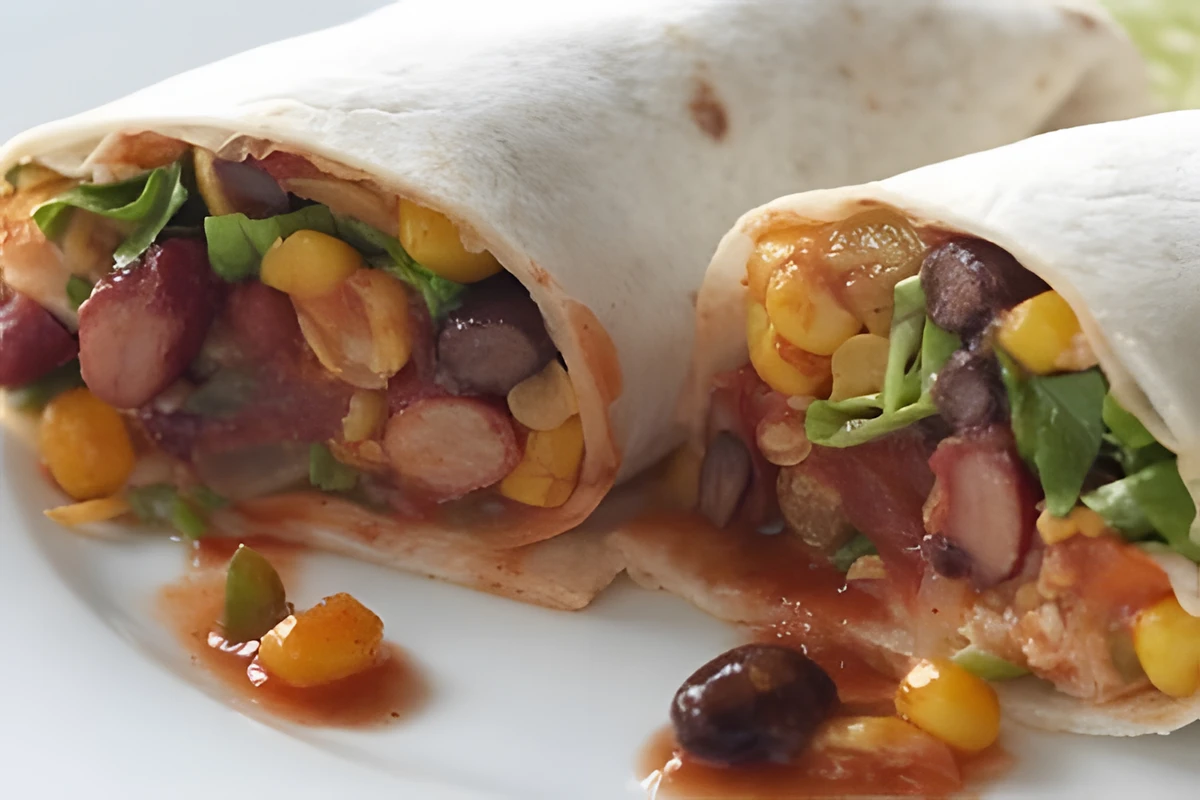 Receta de Burritos sin Carne