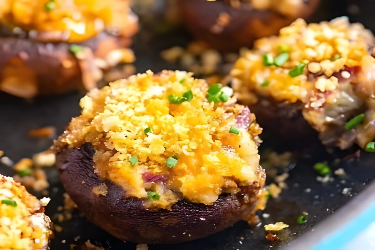 Receta de Champiñones Rellenos de Queso