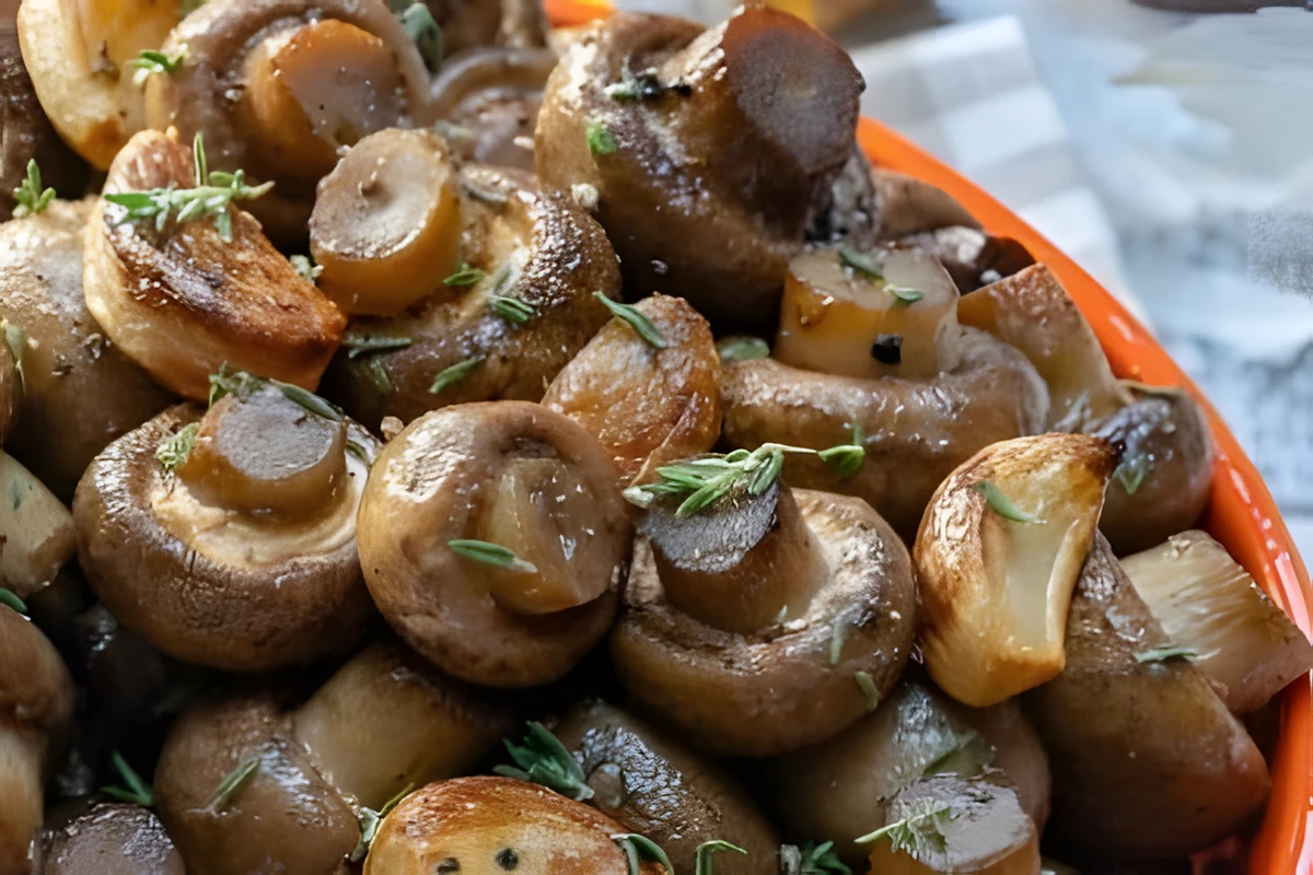 Receta de Champiñones Saludables