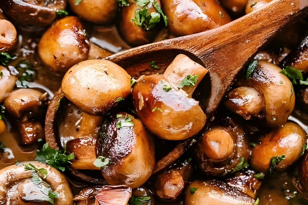 Receta de Champiñones con Mantequilla