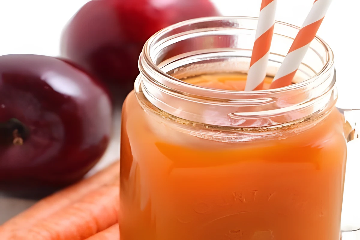Receta de Jugo de Zanahoria y Manzana