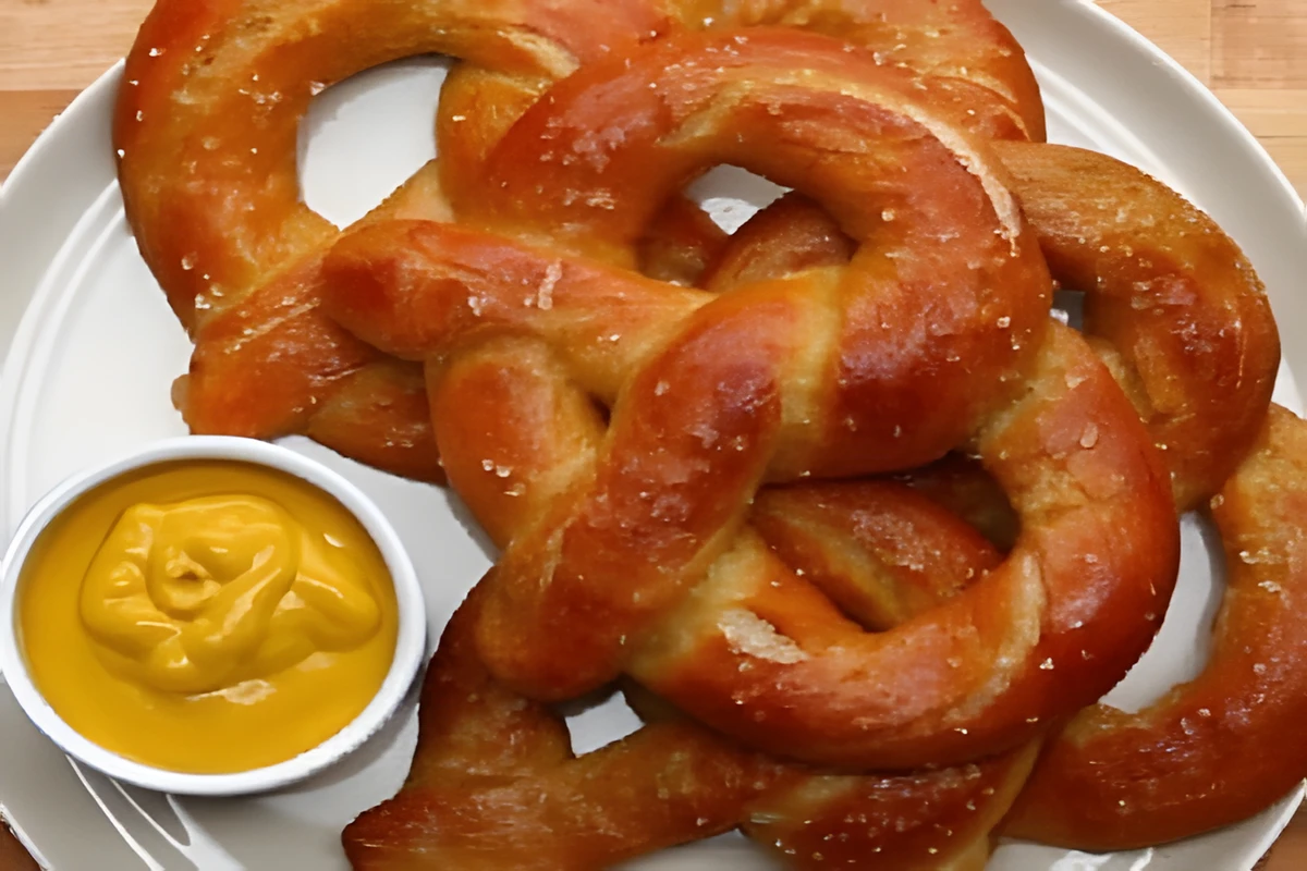 Receta de Pretzels Suaves