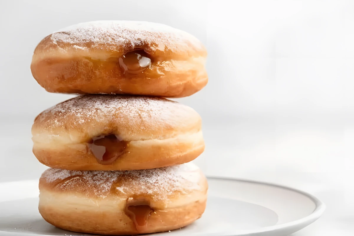 donas con dulce de leche