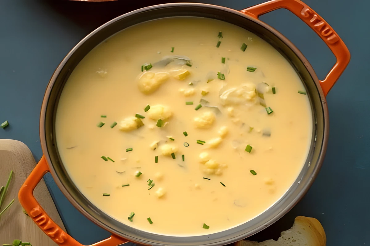 Receta de Crema de Coliflor