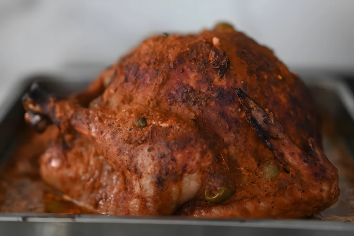Receta de Pavo Horneado Salvadoreño