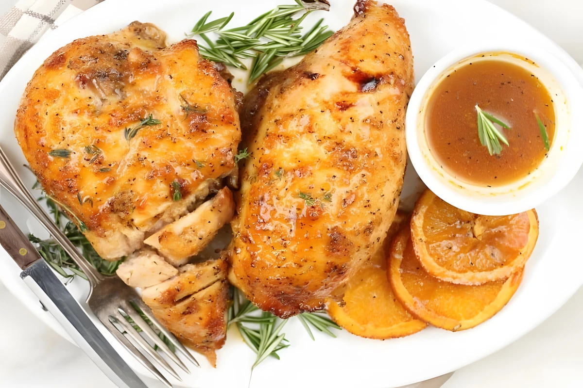 La mejor receta de pechugas de pavo a la naranja