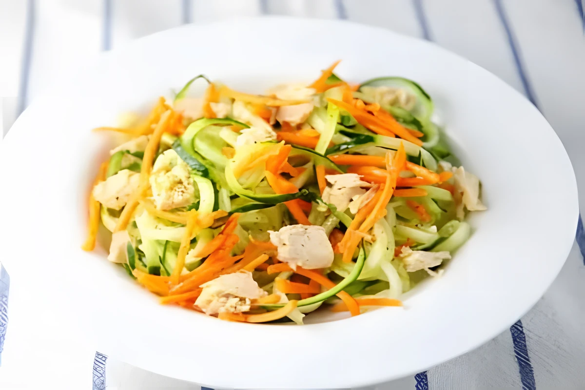 Ensalada de Atún con Pepino y Zanahoria receta